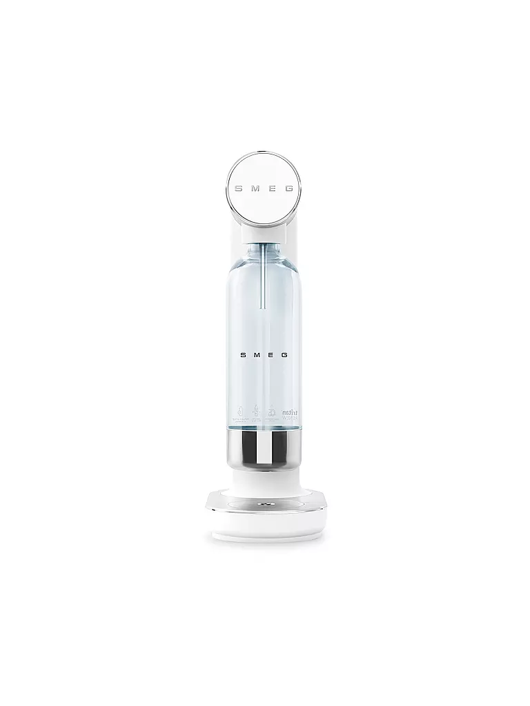 SMEG | Gasatore Soda-Stream 1L Bianco/Opaco | Bianco