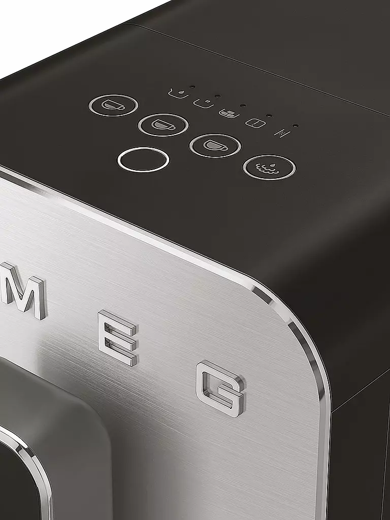 SMEG | Kaffee-Vollautomat Medium 50s Retro Style Schwarz BCC02BLMEU | Nero