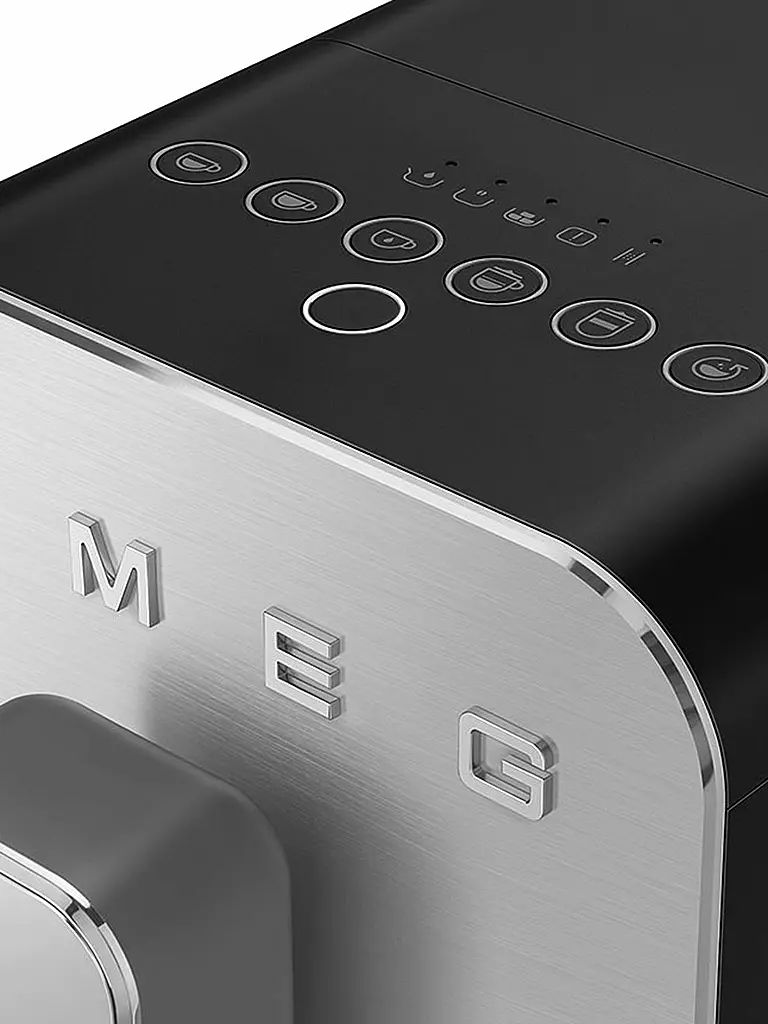 SMEG | Kaffeevollautomat COLLEZION BCC13BLMEU Schwarz/Matt | 