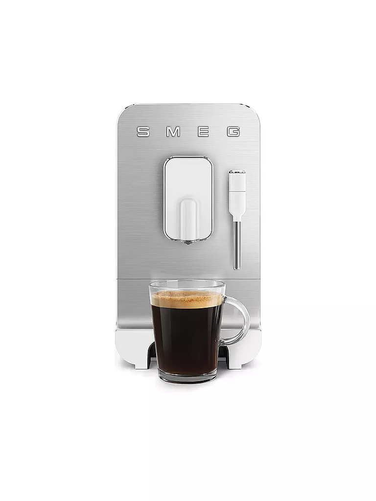 SMEG | Macchina da caffè automatica BCC12WHMEU Stile anni '50 Bianco / Opaco | 