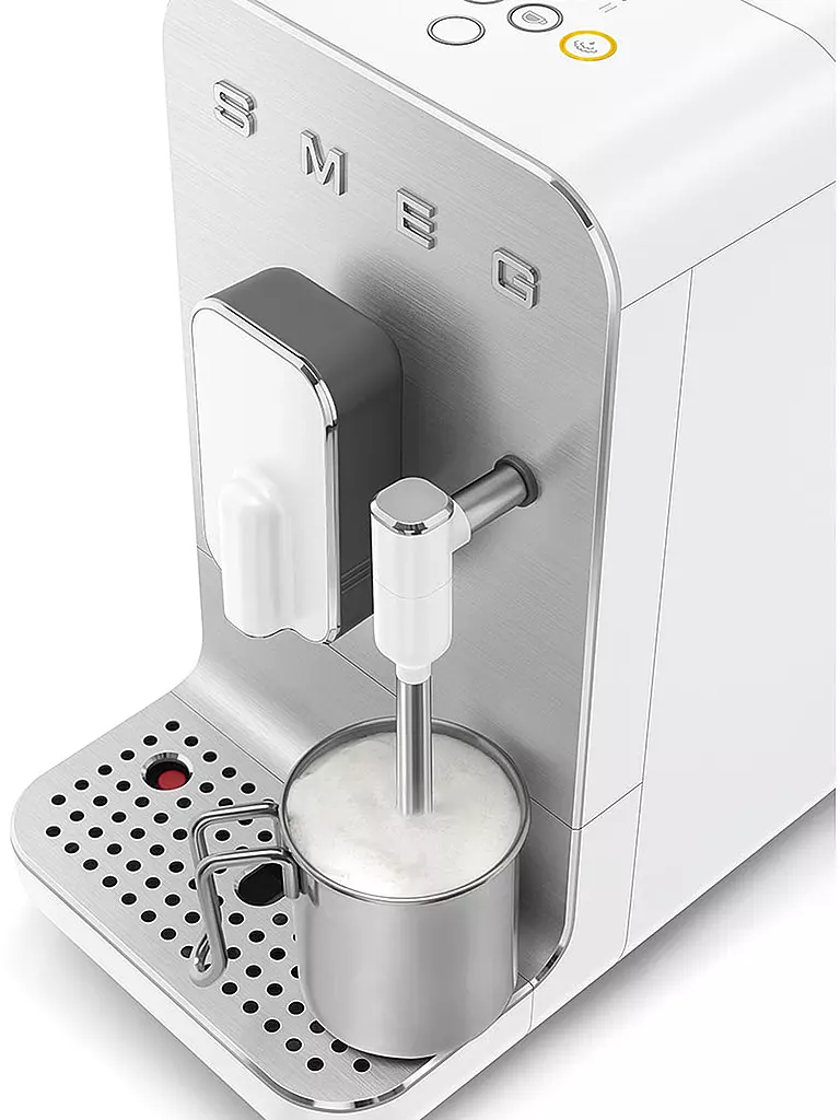 SMEG | Macchina da caffè automatica BCC12WHMEU Stile anni '50 Bianco / Opaco | 