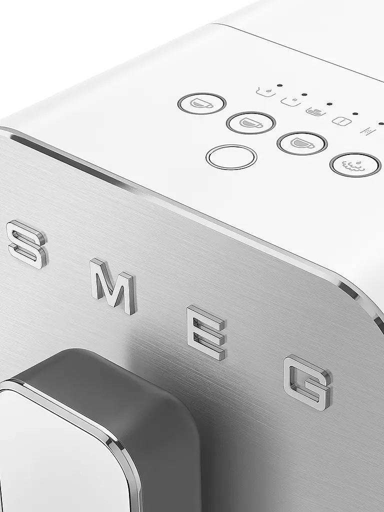 SMEG | Macchina da caffè automatica BCC12WHMEU Stile anni '50 Bianco / Opaco | 