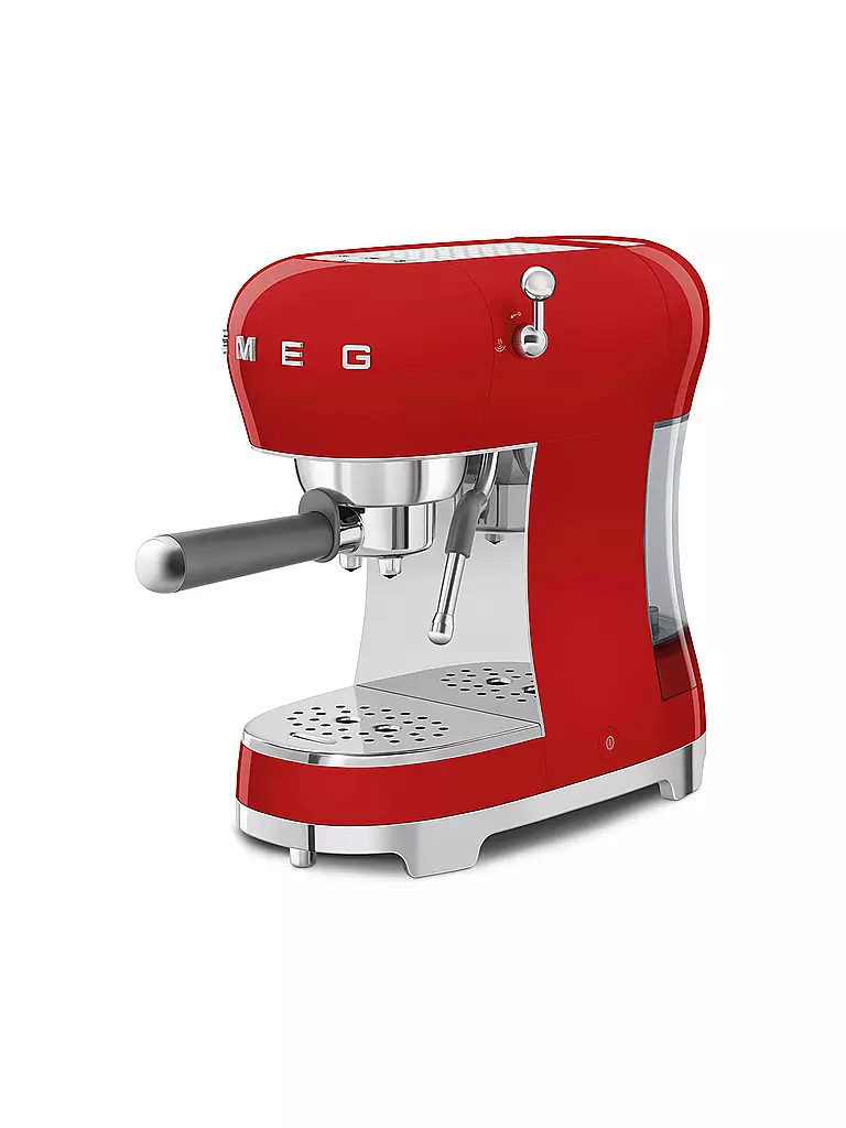 SMEG | Macchina da caffè espresso stile retrò anni '50 rossa ECF02BLEU | 