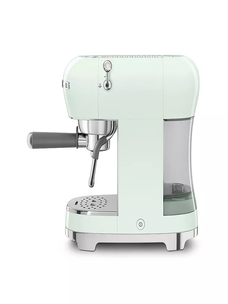SMEG | Macchina da caffè espresso stile retrò anni '50 verde pastello ECF02PGEU | 