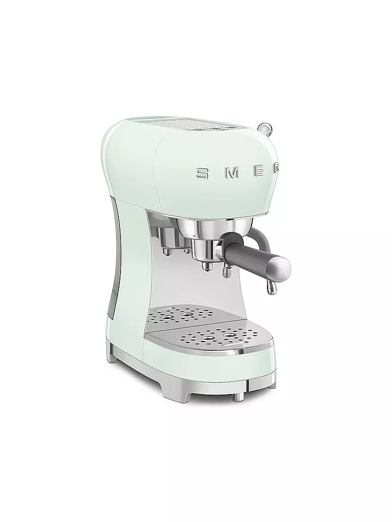 SMEG | Macchina da caffè espresso stile retrò anni '50 verde pastello ECF02PGEU | 