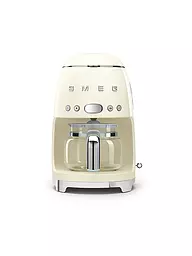 SMEG | Macchina da caffè filtro Stile retrò anni '50 Crema DCF02CREU | Crema