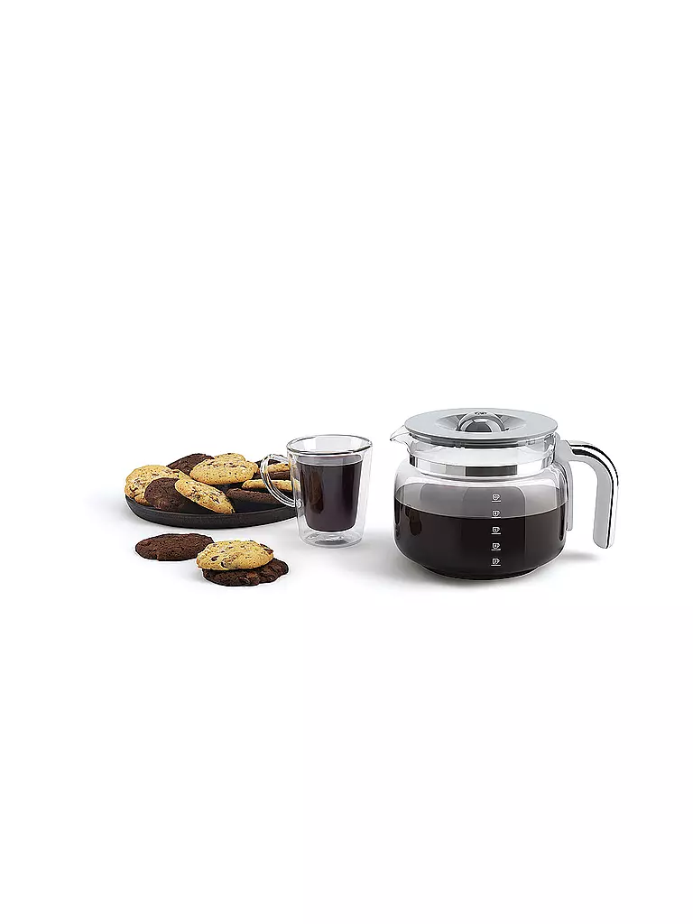 SMEG | Macchina da caffè filtro Stile retrò anni '50 Crema DCF02CREU | Crema