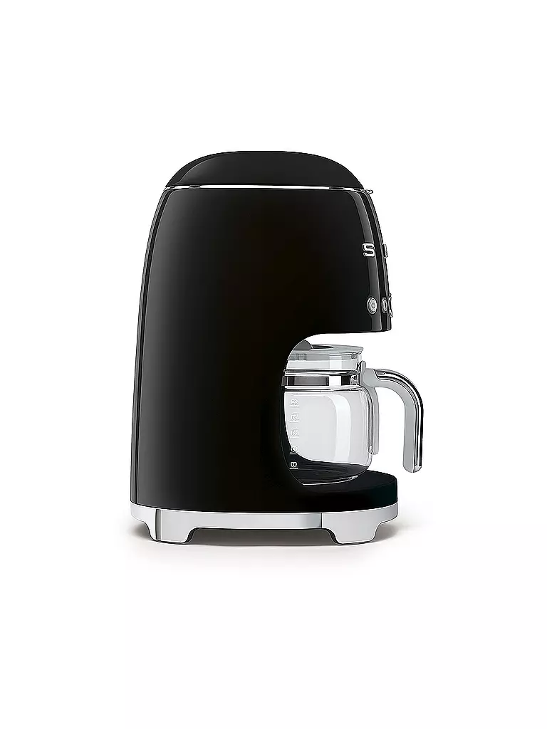 SMEG | Macchina da caffè filtro stile retrò anni '50 Nera DCF02BLEU | 