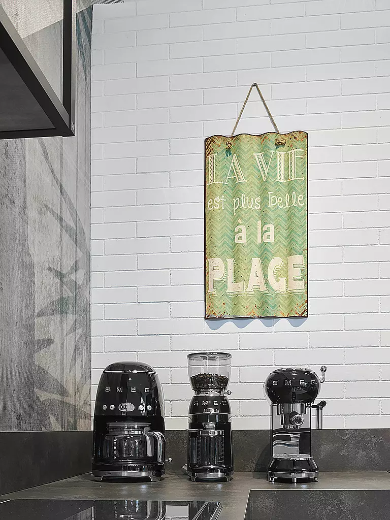 SMEG | Macchina da caffè filtro stile retrò anni '50 Nera DCF02BLEU | 