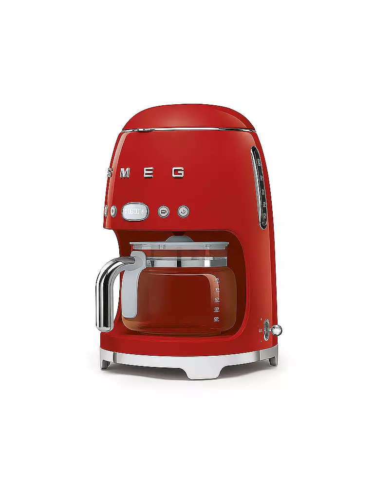 SMEG | Macchina da caffè filtro stile retrò anni '50 rossa DCF02RDEU | Rosso