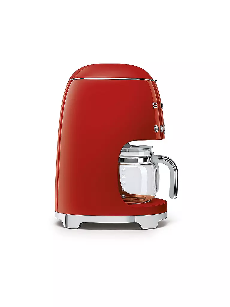 SMEG | Macchina da caffè filtro stile retrò anni '50 rossa DCF02RDEU | 