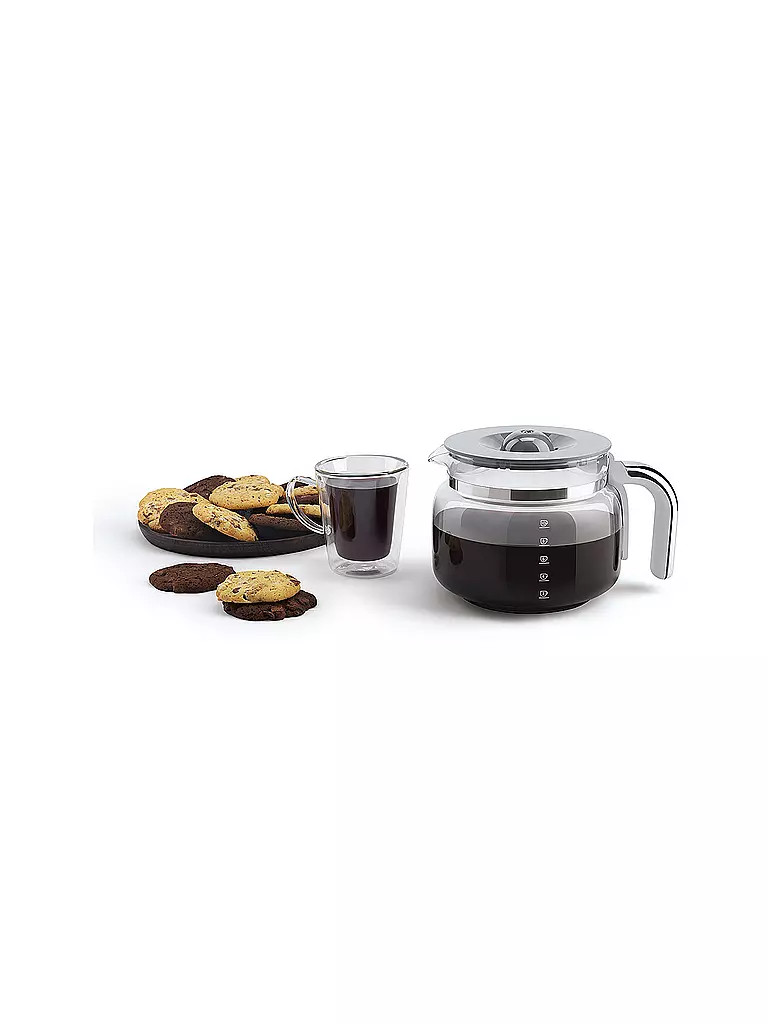 SMEG | Macchina da caffè filtro stile retrò anni '50 rossa DCF02RDEU | 