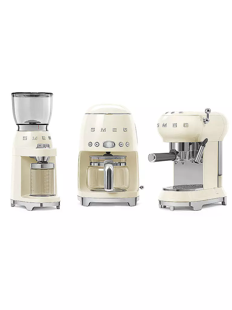 SMEG | Macinacaffè Anni 50 Retro Style Panna CGF01CREU | 