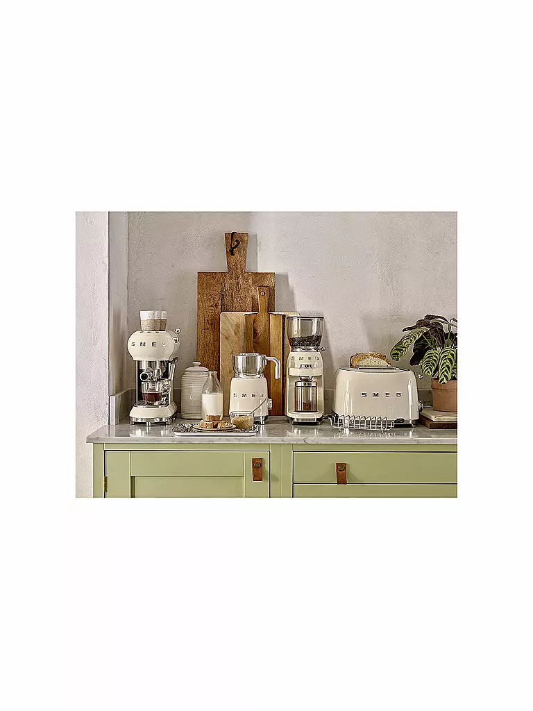 SMEG | Macinacaffè Anni 50 Retro Style Panna CGF01CREU | 