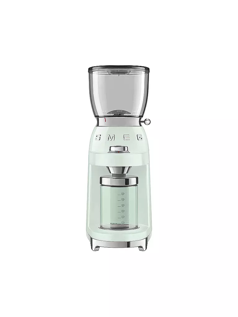 SMEG | Macinacaffè Anni 50 Retro Style Verde Pastello CGF01PGEU | Verde chiaro