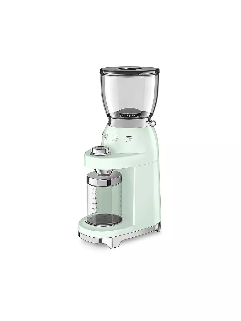 SMEG | Macinacaffè Anni 50 Retro Style Verde Pastello CGF01PGEU | Verde chiaro