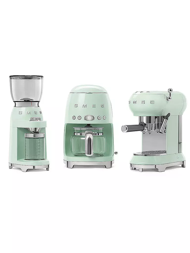SMEG | Macinacaffè Anni 50 Retro Style Verde Pastello CGF01PGEU | 