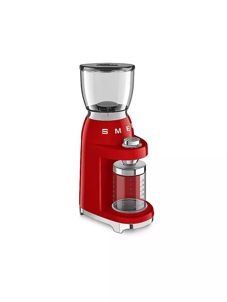 SMEG | Macinacaffè stile retrò anni '50 Rosso CGF01RDEU | 