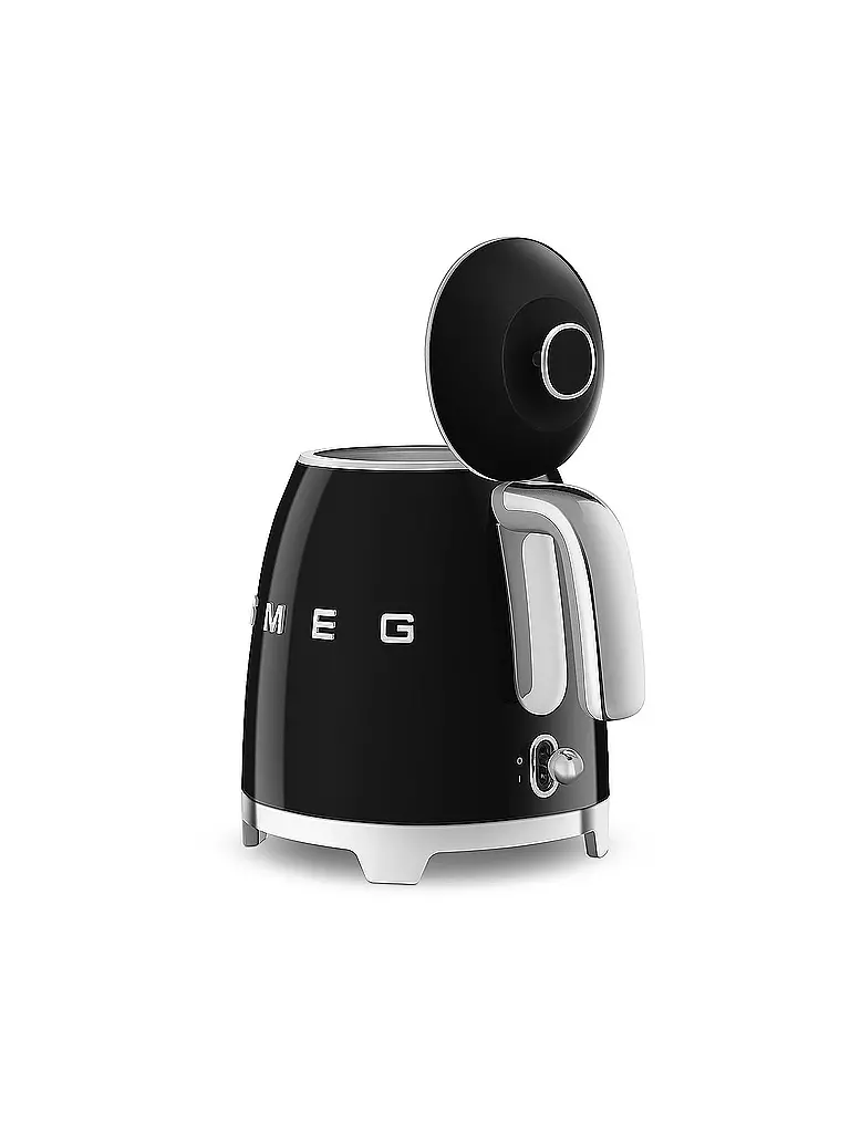 SMEG | Mini bollitore 0,8l Stile retrò anni '50 Nero KLF05BLEU | 