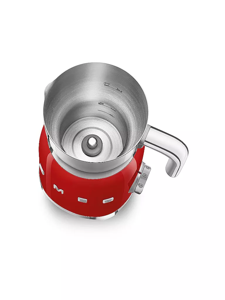 SMEG | Montalatte Rosso MFF01RDEU Stile retrò anni '50 | 