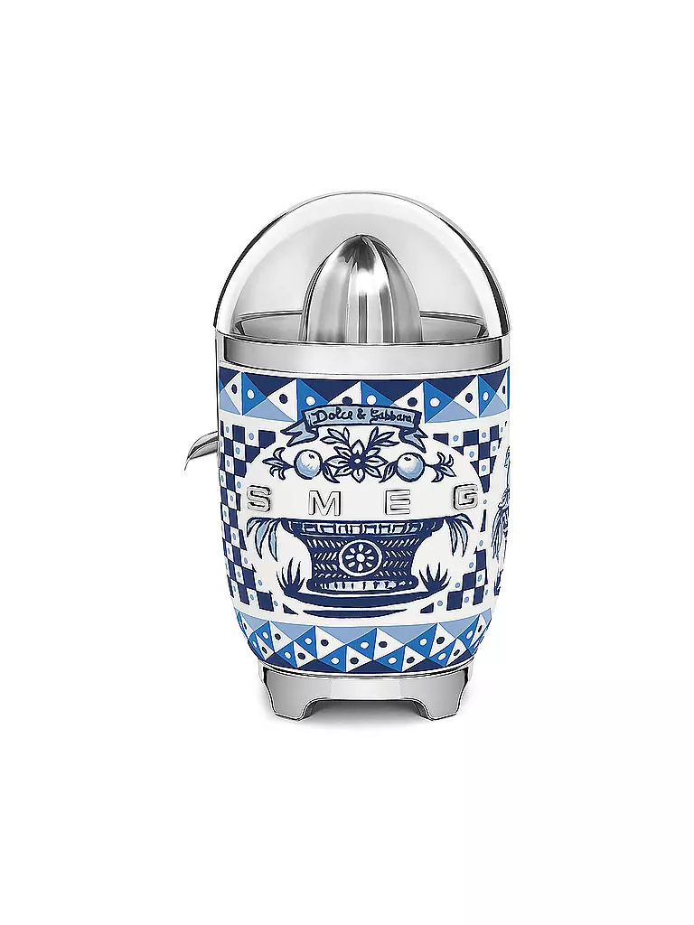 SMEG | Spremiagrumi 700Watt Dolce & Gabbana CJF01DGBEU Blu Mediterraneo | Blu