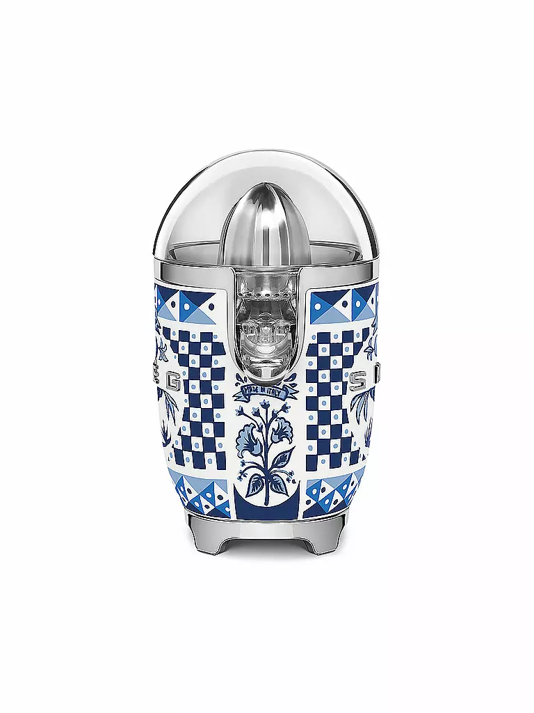 SMEG | Spremiagrumi 700Watt Dolce & Gabbana CJF01DGBEU Blu Mediterraneo | 