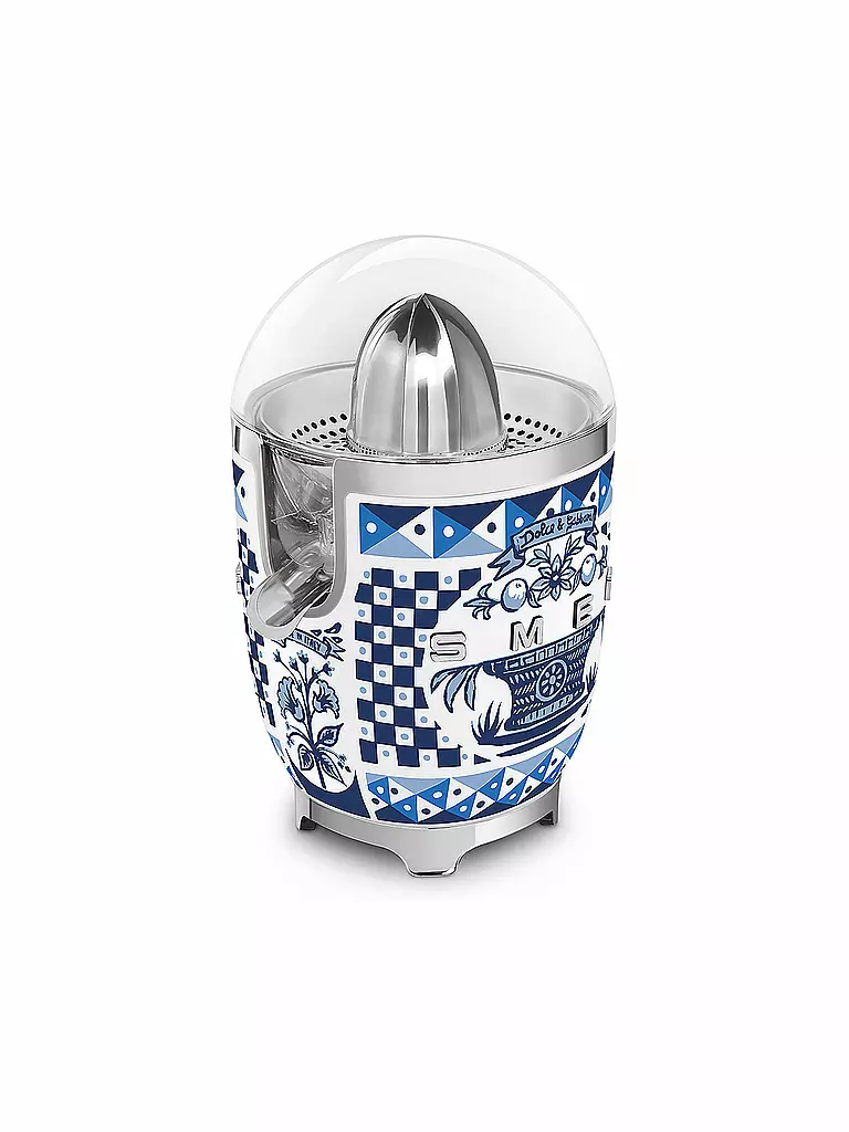 SMEG | Spremiagrumi 700Watt Dolce & Gabbana CJF01DGBEU Blu Mediterraneo | 