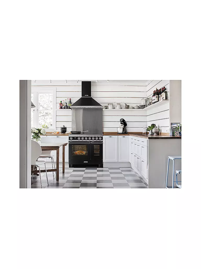 SMEG | Spremiagrumi Anni '50 Retro Style Nero CJF01BLEU |