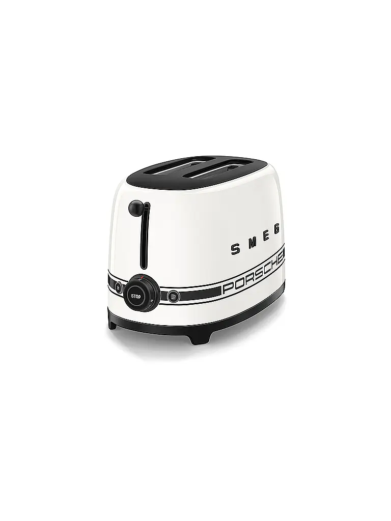 SMEG | Toaster 2 Scheiben PORSCHE X Carrar White  | Bianco