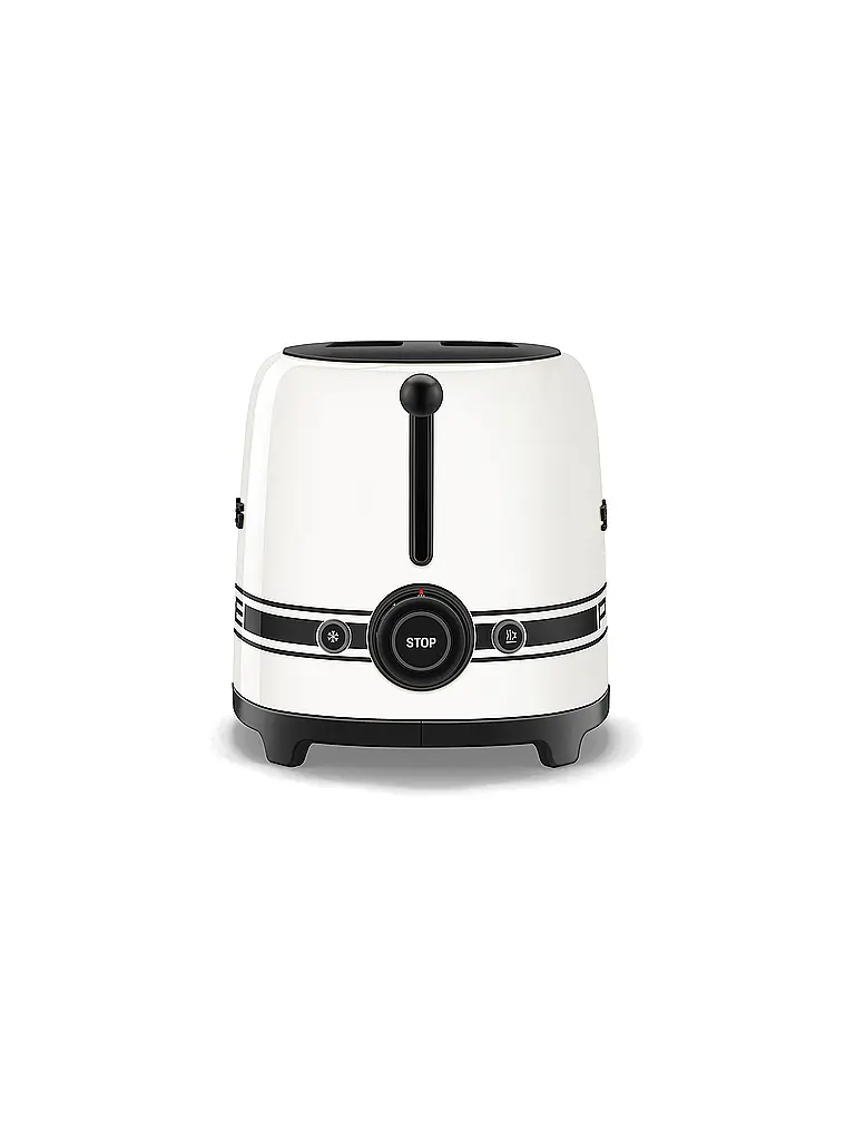 SMEG | Toaster 2 Scheiben PORSCHE X Carrar White  | Bianco