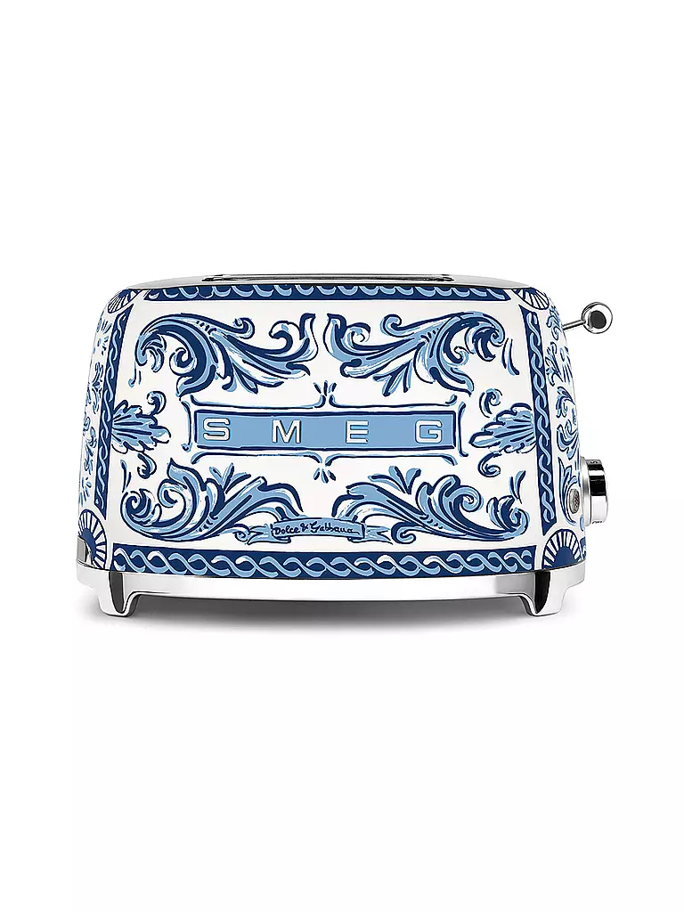SMEG | Tostapane 2 fette Dolce & Gabbana TSF01DGBEU Blu Mediterraneo | Blu