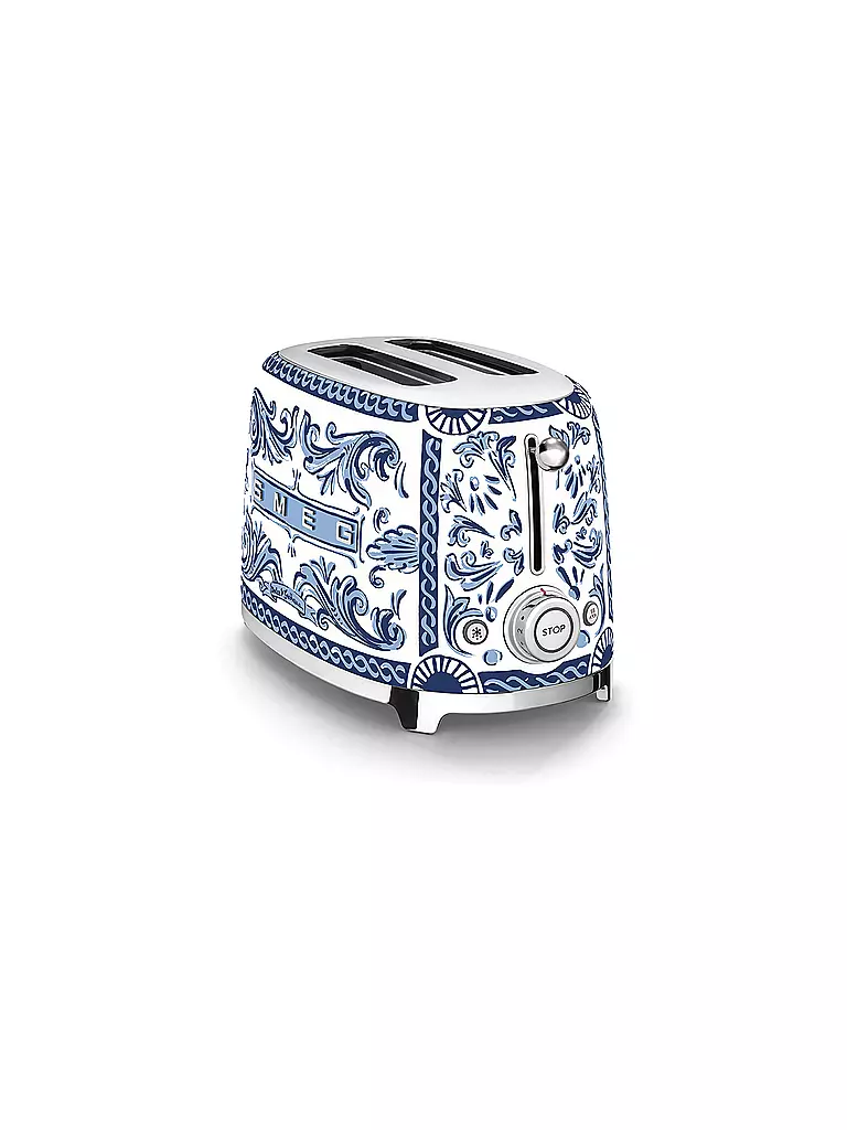 SMEG | Tostapane 2 fette Dolce & Gabbana TSF01DGBEU Blu Mediterraneo | 
