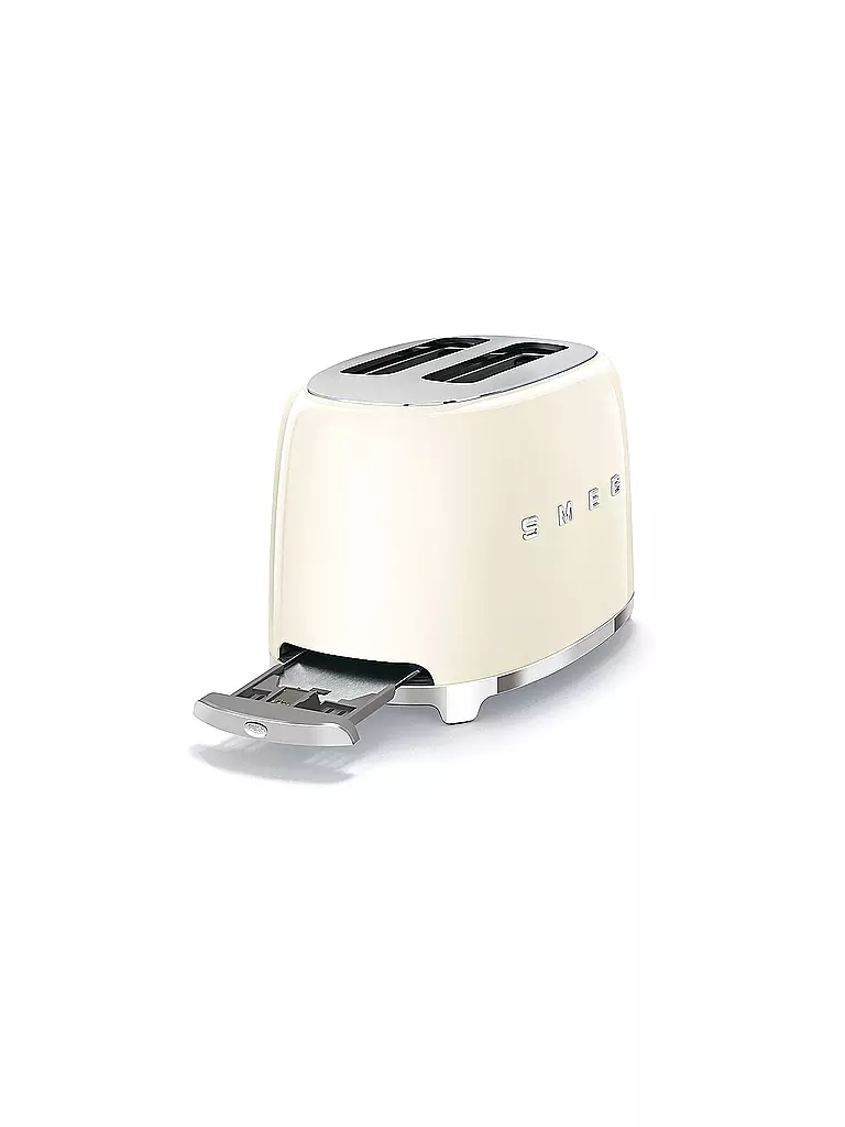 SMEG | Tostapane a 2 fessure Stile retrò anni '50 Crema TSF01CREU | 