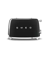 SMEG | Tostapane a 2 fessure Stile retrò anni '50 Verde pastello TSF01PGEU | Nero