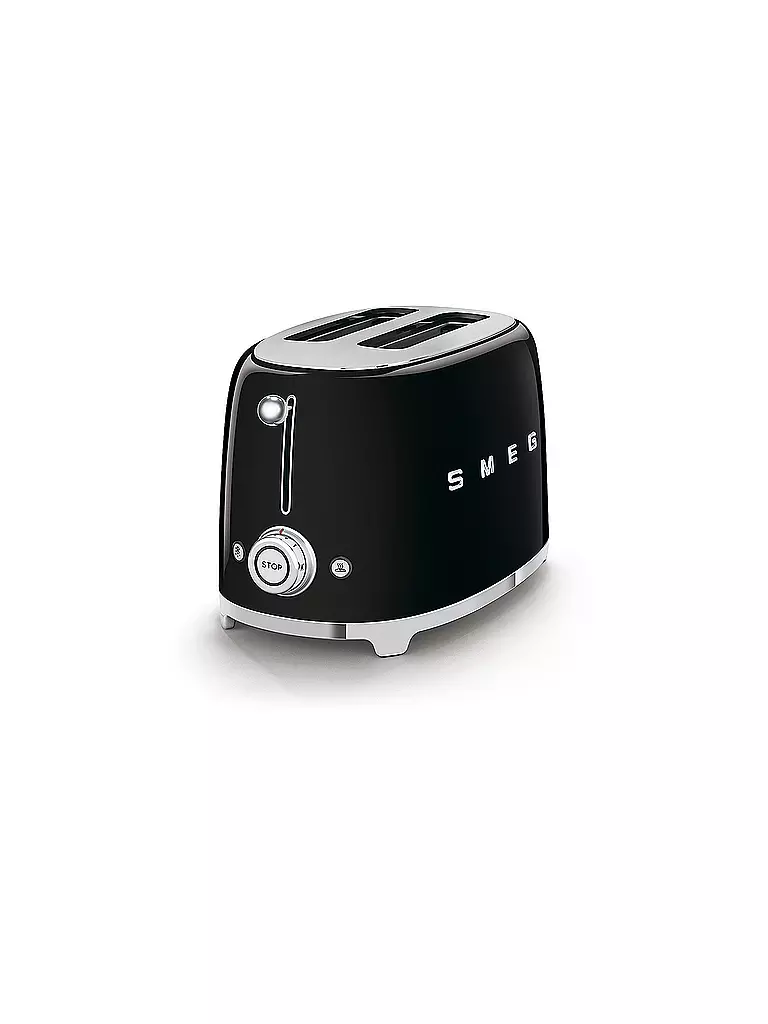 SMEG | Tostapane a 2 fessure Stile retrò anni '50 Nero TSF01BLEU | Nero