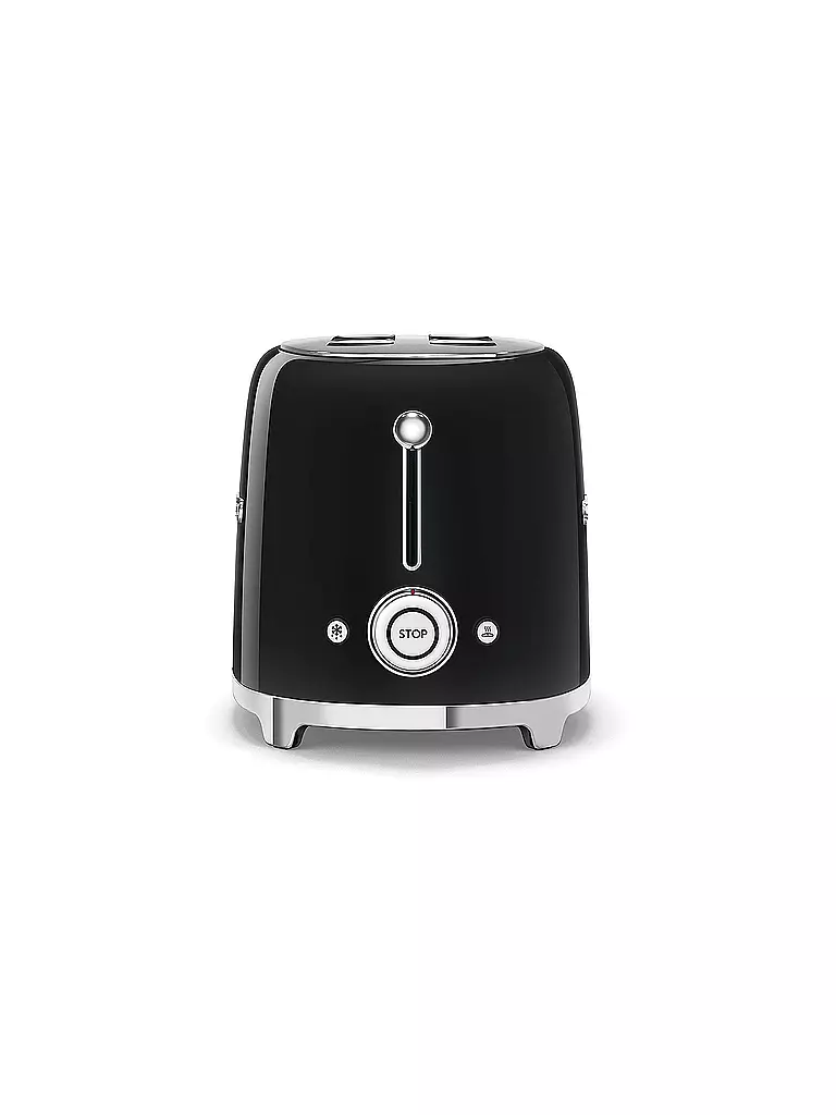 SMEG | Tostapane a 2 fessure Stile retrò anni '50 Nero TSF01BLEU | 