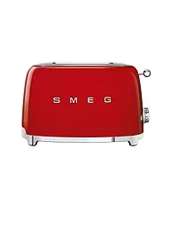 SMEG | Tostapane a 2 fessure Stile retrò anni '50 Verde pastello TSF01PGEU | Rosso
