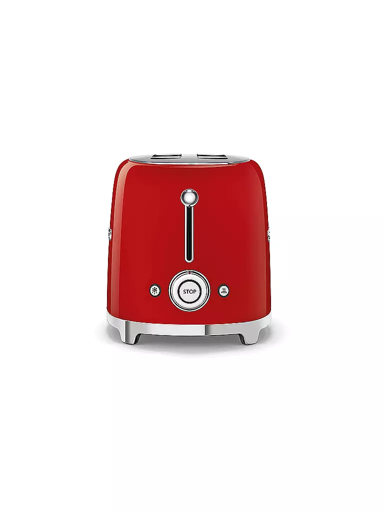 SMEG | Tostapane a 2 fessure Stile retrò anni '50 Rosso TSF01RDEU | 