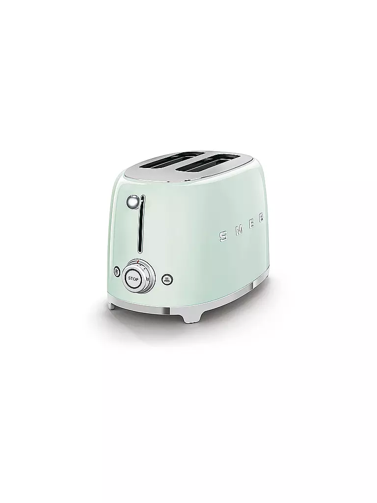 SMEG | Tostapane a 2 fessure Stile retrò anni '50 Verde pastello TSF01PGEU | Verde chiaro