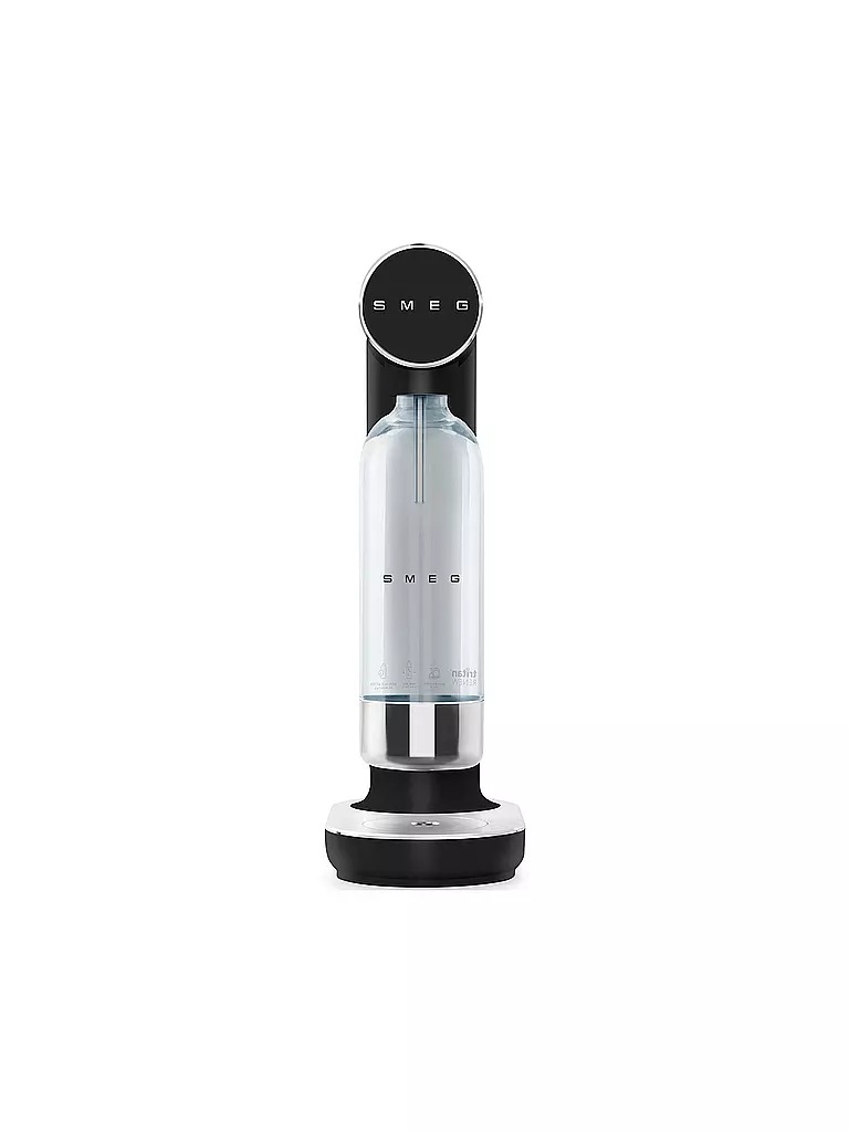 SMEG | Wassersprudler Soda-Stream 1L Schwarz/Matt | Nero