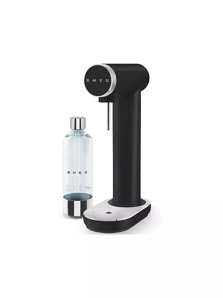 SMEG | Wassersprudler Soda-Stream 1L Schwarz/Matt | Nero