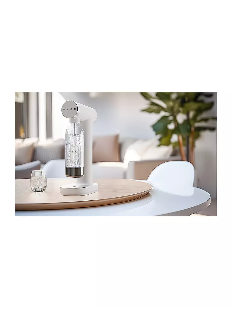 SMEG | Wassersprudler Soda-Stream 1L Weiss/Matt | Bianco