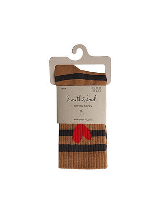 SMITH&SOUL | Calze dark choc print