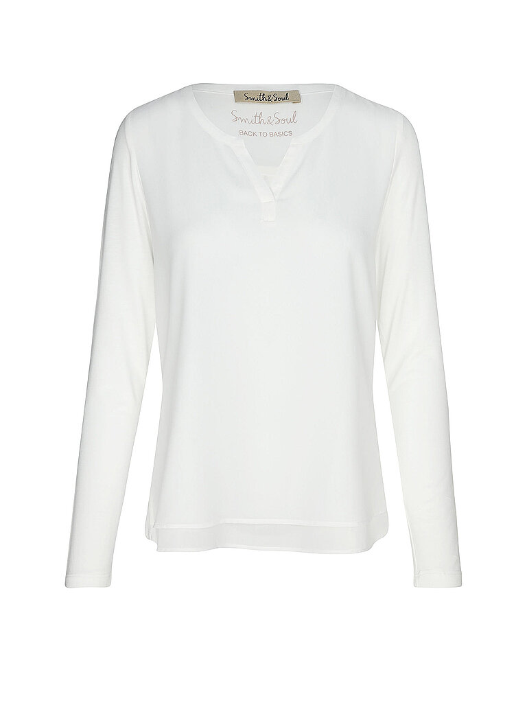 Smith&soul Blusenshirt bianco M