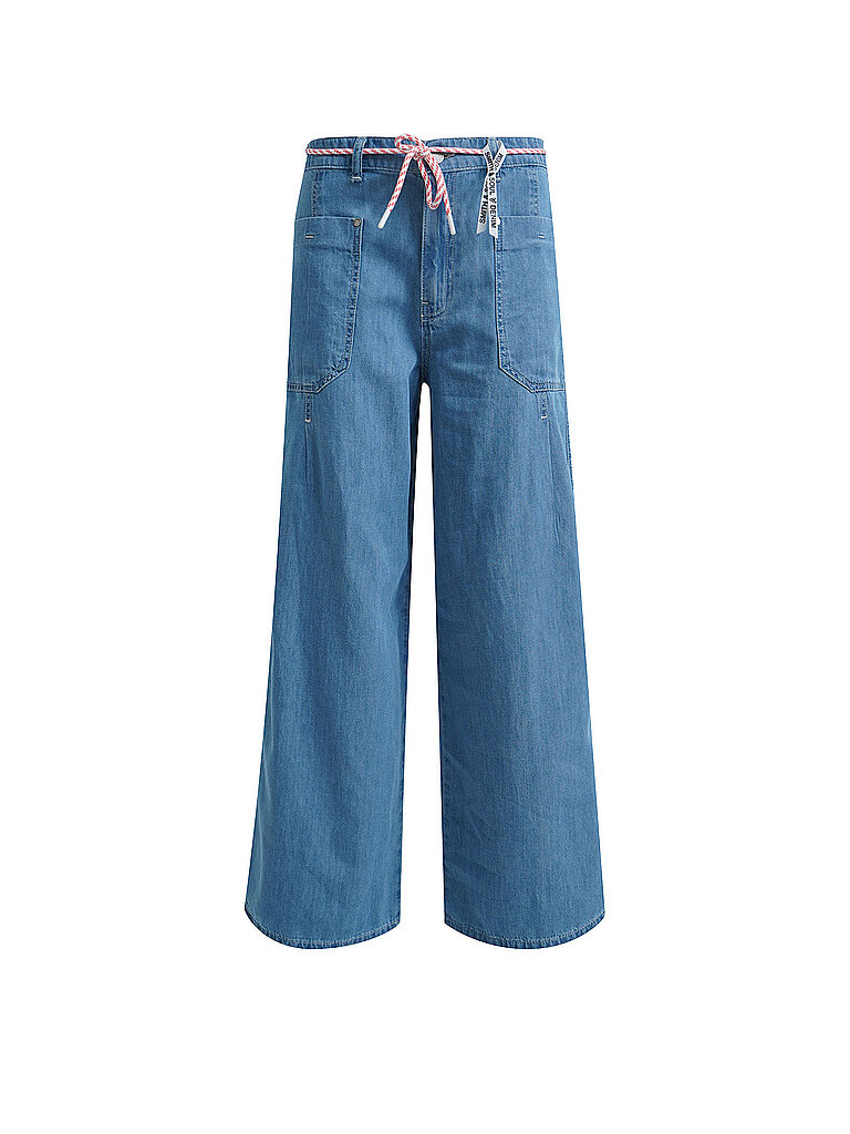 Jeans a gamba larga azzurro 28