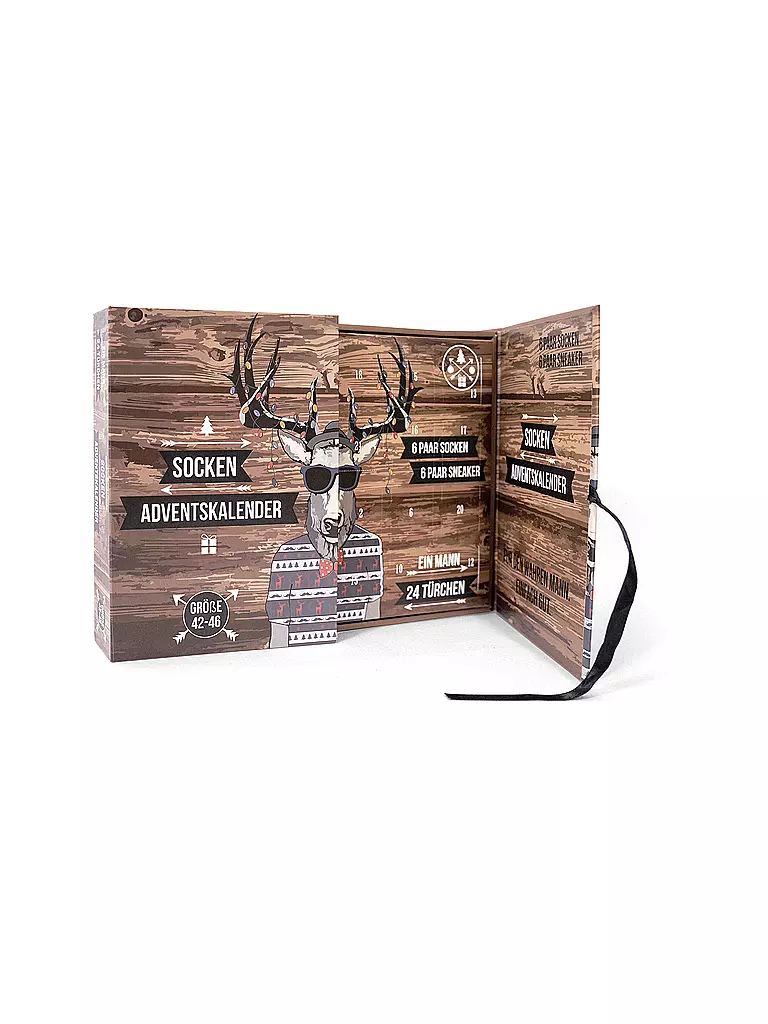 SOCKSWEAR | Calendario dell'Avvento da uomo con calzini colorati | Multicolore