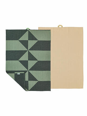 SOEDAHL | Set di 2 strofinacci da cucina 50x70 cm TWIST Warm Taupe