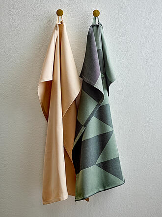 SOEDAHL | Set di 2 strofinacci da cucina 50x70 cm TWIST Warm Taupe