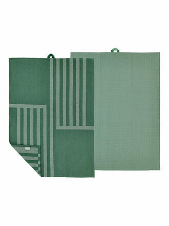 SOEDAHL | Set di strofinacci 2 pz REFLECTION Verde Pino