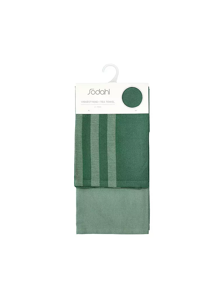 SOEDAHL | Set di strofinacci 2 pz REFLECTION Verde Pino | 